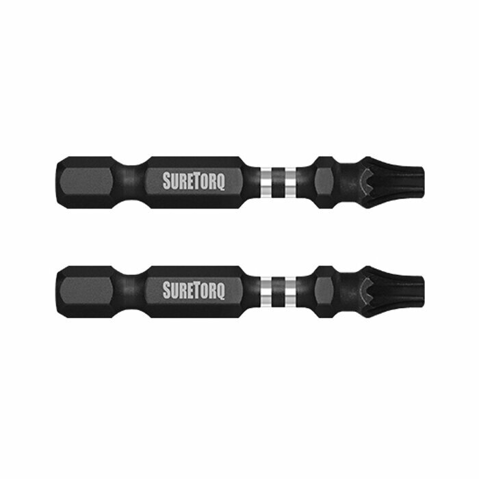 Биты SureTorq для ударного шуруповерта TORX T30  50 мм  2 шт 