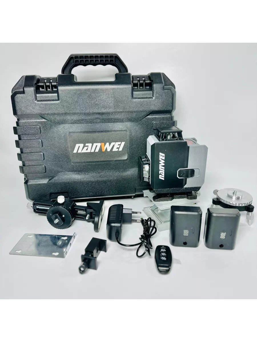 Лазерный уровень Nanwe. 16 линий. 4D. 360.