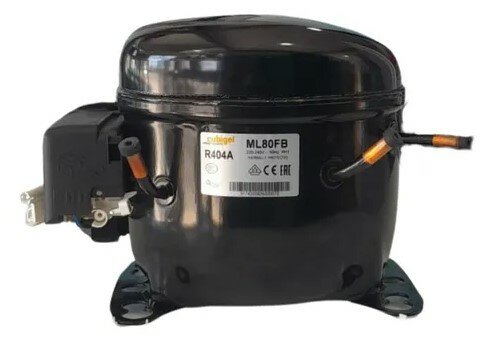 Компрессор Cubigel ML80FB (R404a низкотемпературный 371 Вт при То=-23.3 град. Тк=54.4 град.)