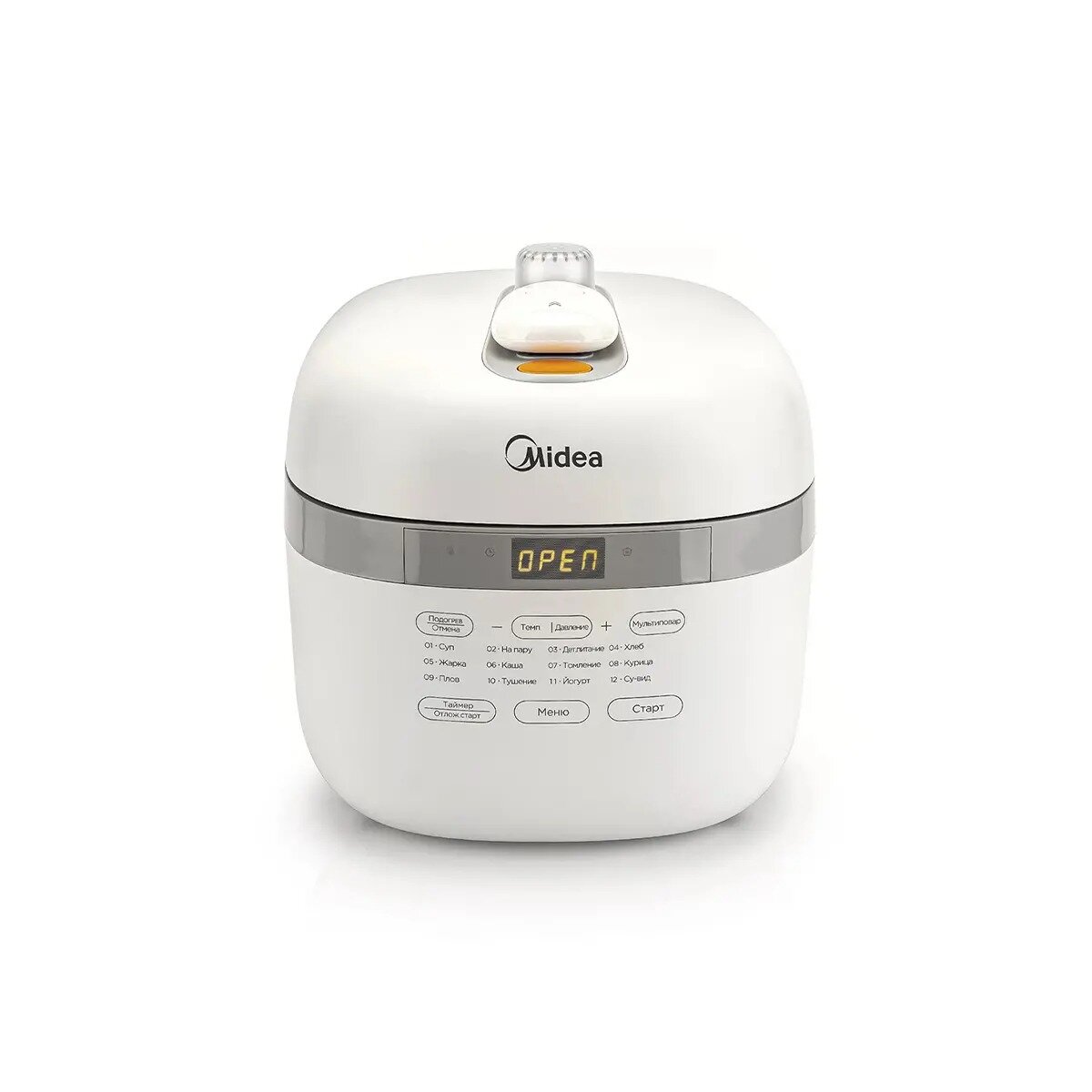 Мультиварка-скороварка Midea "MPC-6004", 1000Вт, антипригарная чаша, 5л