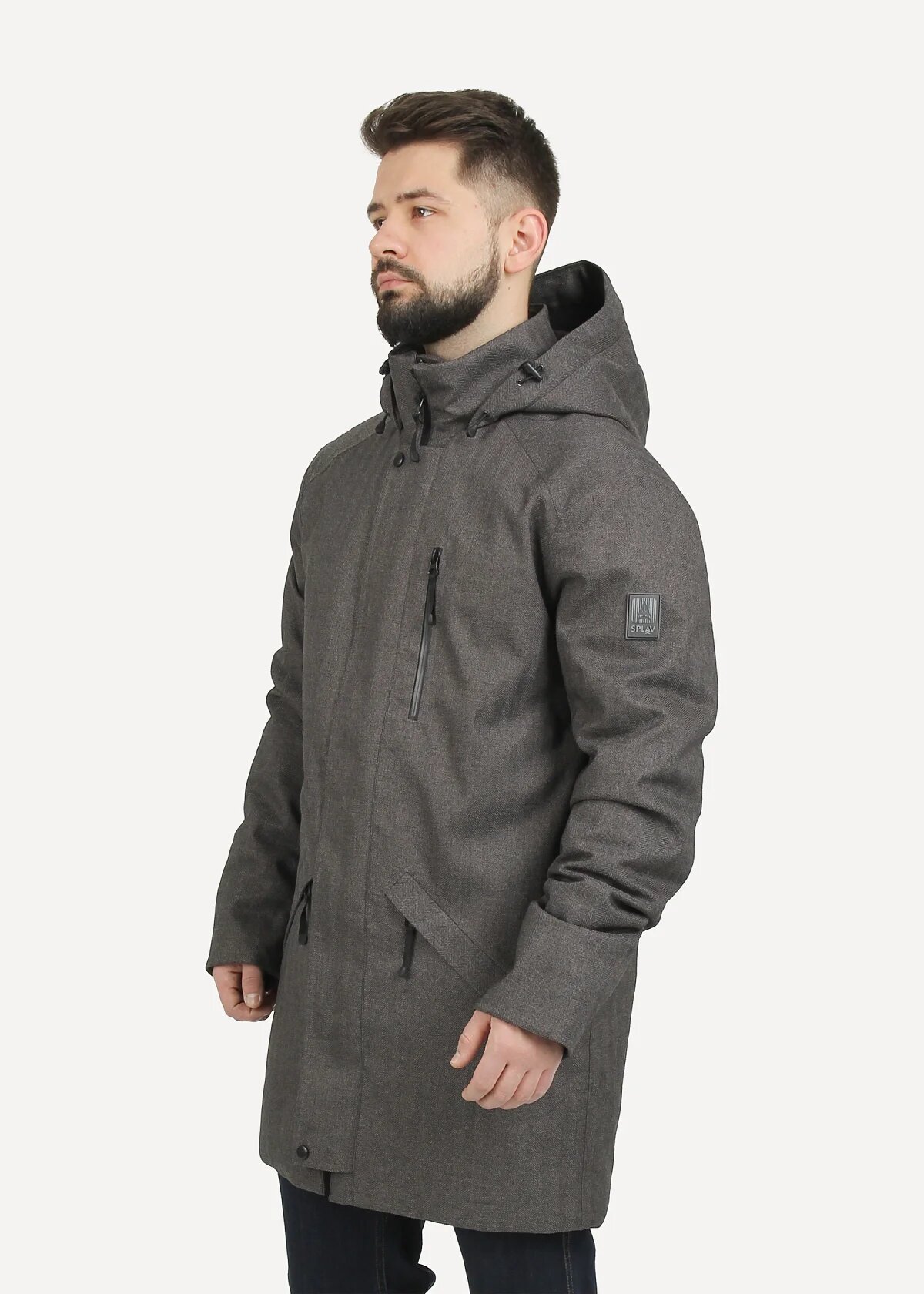 Куртка Сплав утепленная Avenue, размер 54/176, серый
