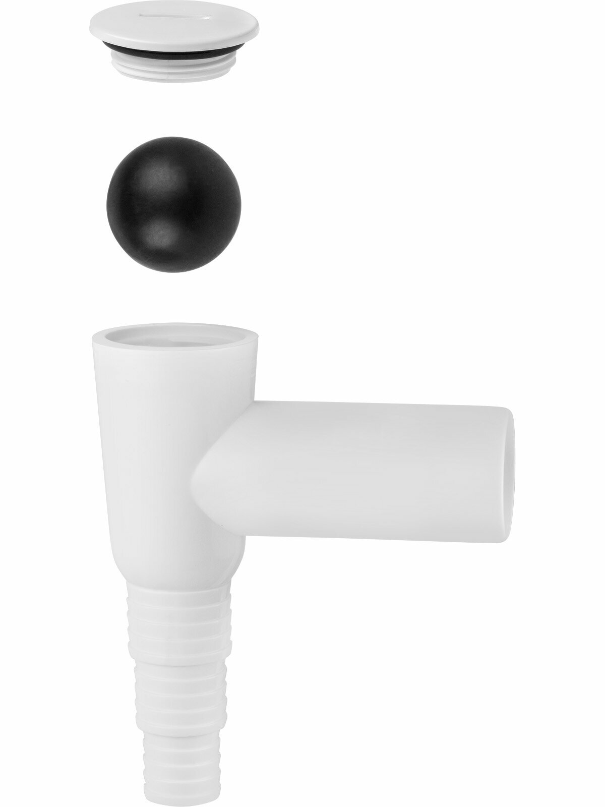 Сифон для стиральной машины наружный AV ENGINEERING белый (AVE-APS2) — фото 1