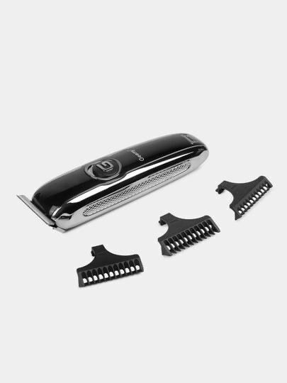 Машинка для стрижки Geemy GM-6736, влажное и сухое бритье, 4 бреющих элемента — фото 1