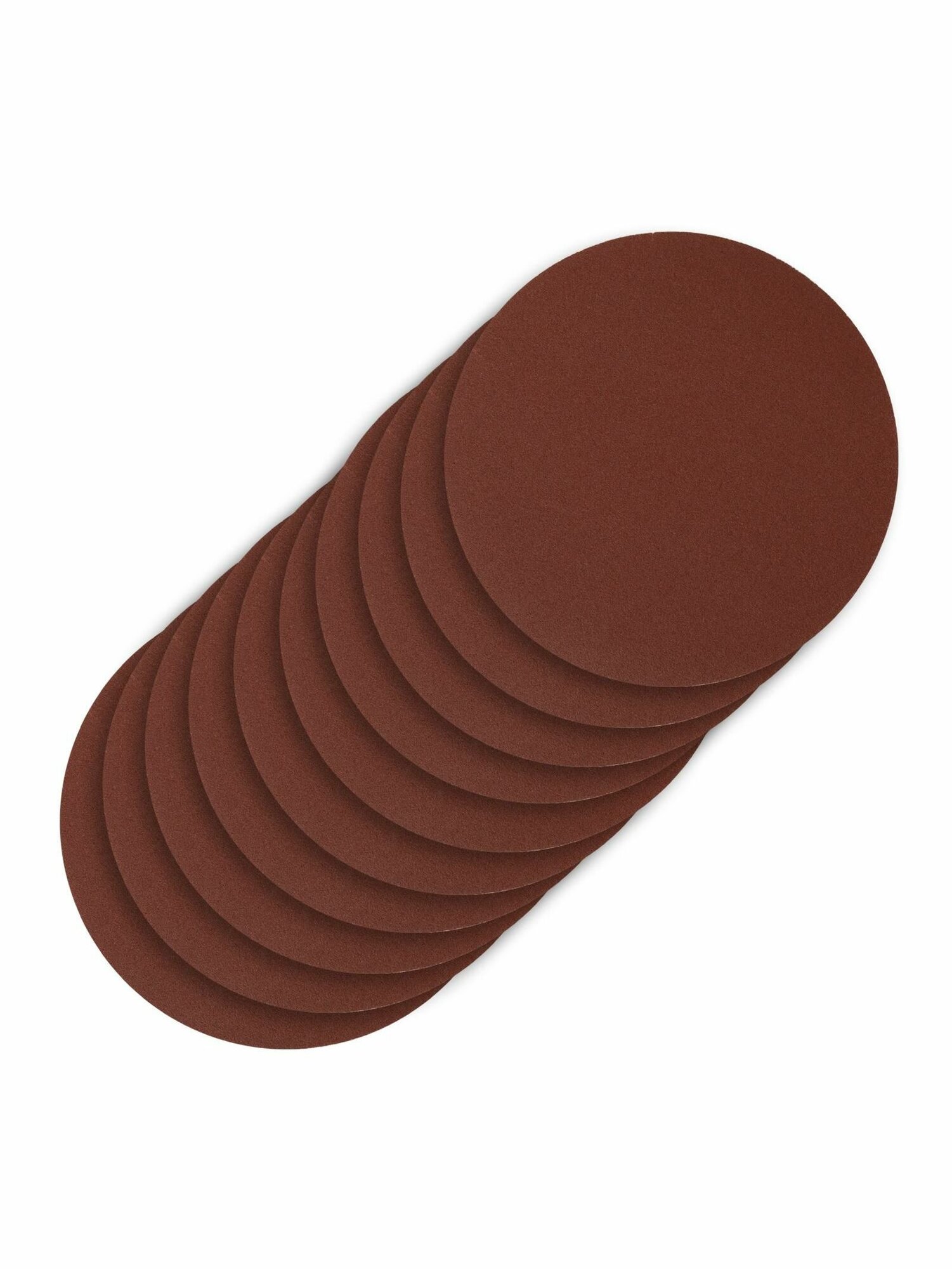 Круг абразивный на ворсовой подложке под липучку P 180 125 мм 10 шт Сибртех 738657