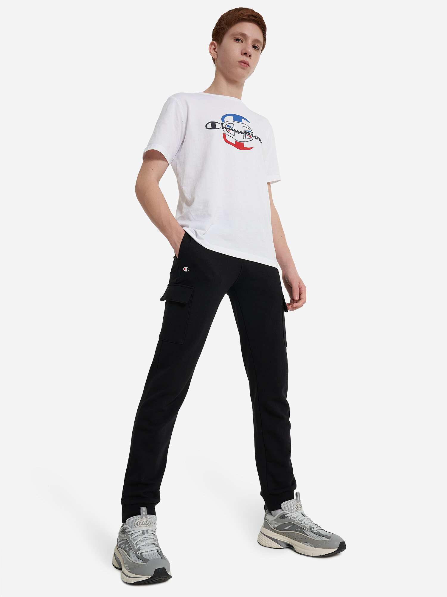 Брюки Champion, размер 158-164, черный — фото 1