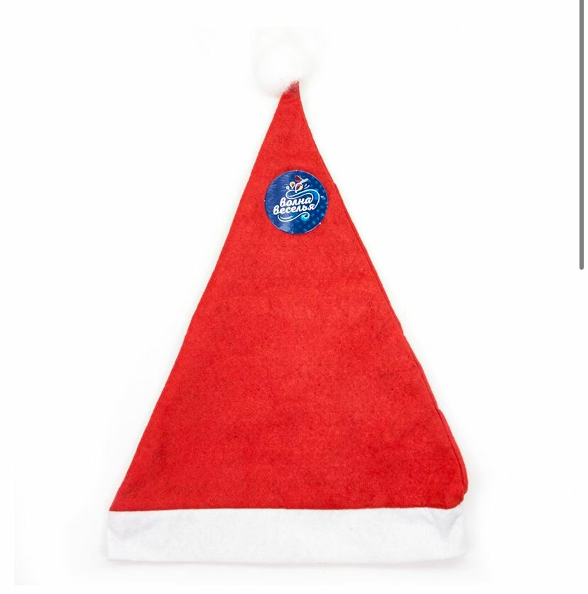 Колпак Новогодний маленький Красный 54-56 разм.