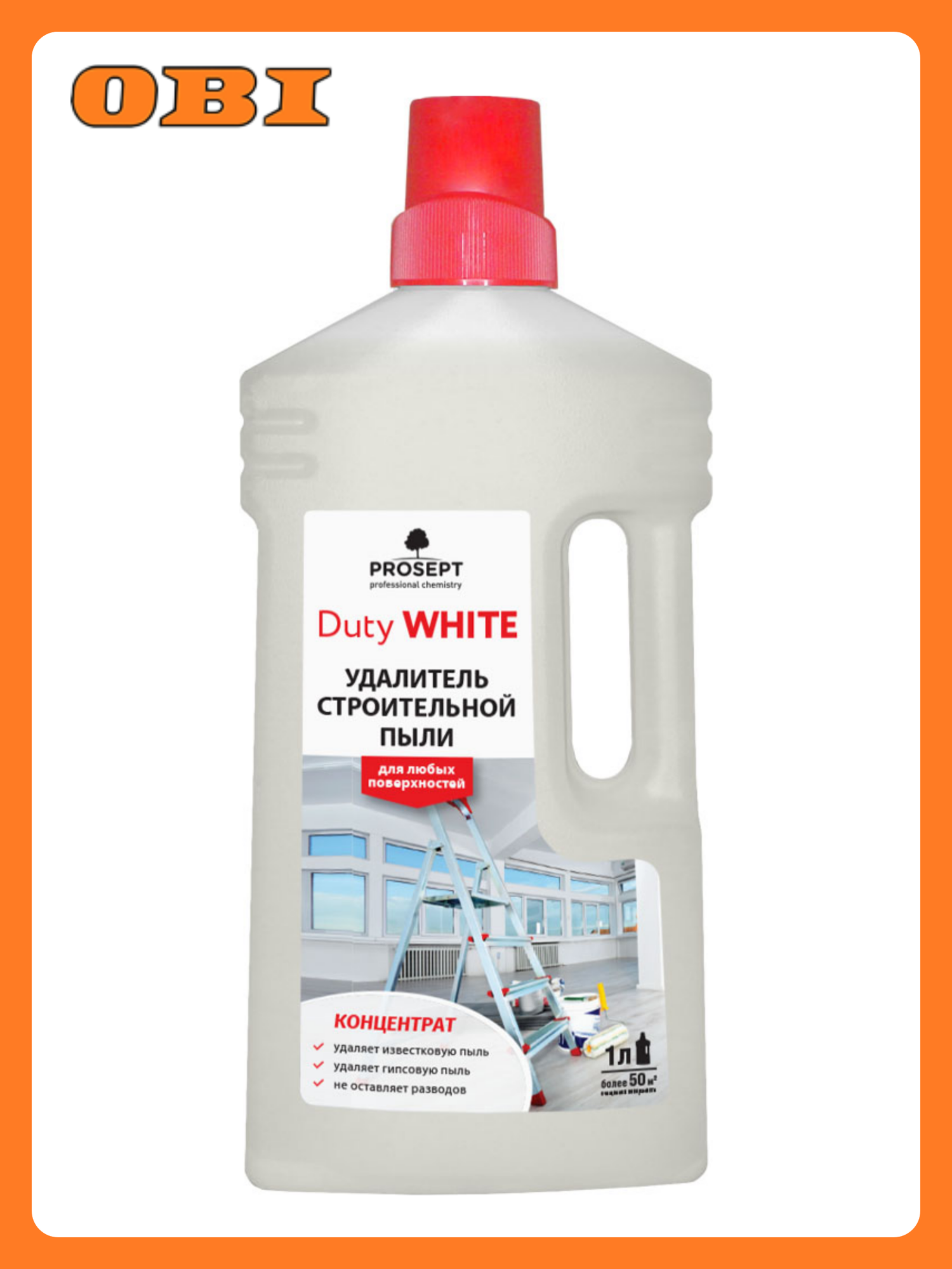 Средство для удаления гипсовой пыли Duty White концентрат 1:10 – 1:100 / 1 л