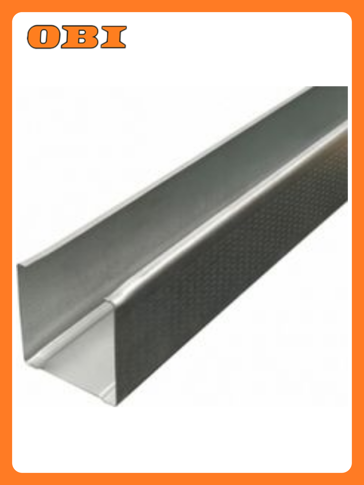 Профиль РБМ ПС 50х50 Construction хромовый 3000 мм x 50 мм x 06 мм