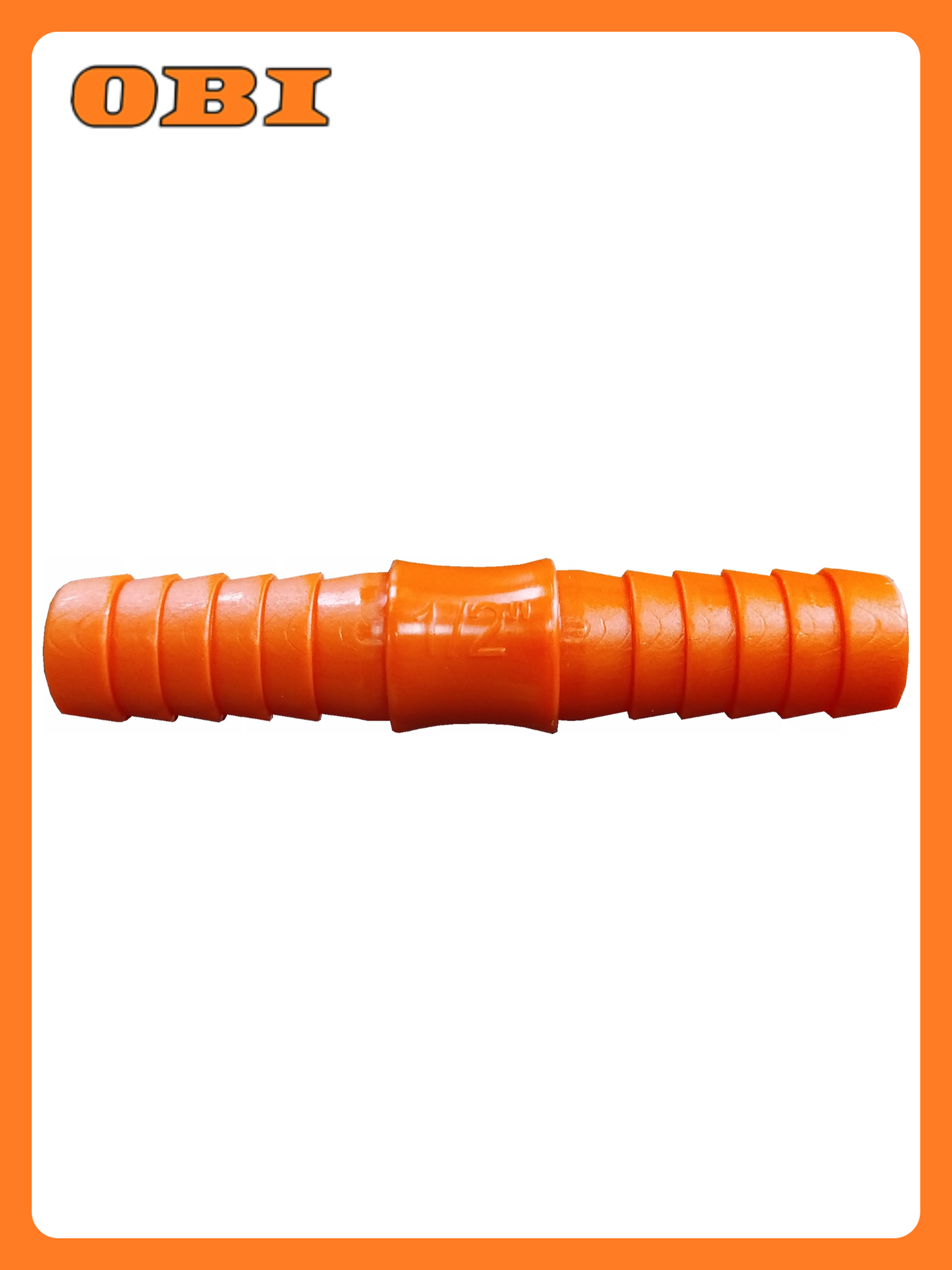 Коннектор Инструм Агро  полипропилен  для шлангов 1 2   1 шт 