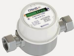 Изображение товара Счетчик газа Гранд 4 G 3/4 россия 176 мм