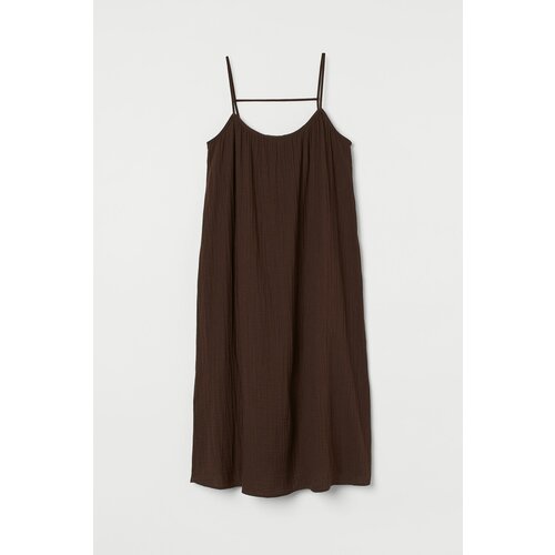 фото Платье h&m, размер l, коричневый