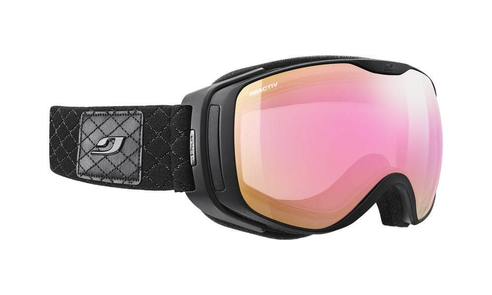 Очки горнолыжные Julbo Luna Black/Reactiv 1-3 High Contrast Flash Pink