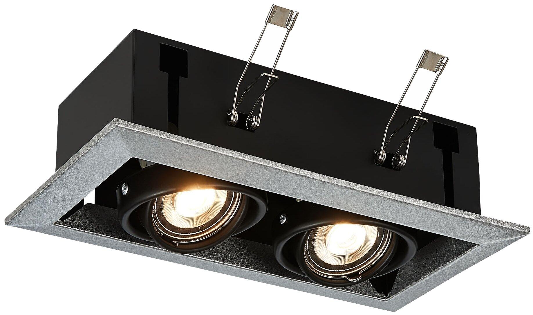 Светильник ALMA light ALD00164BY-MK1-GU10.2x50W, GU10, цвет арматуры: черный