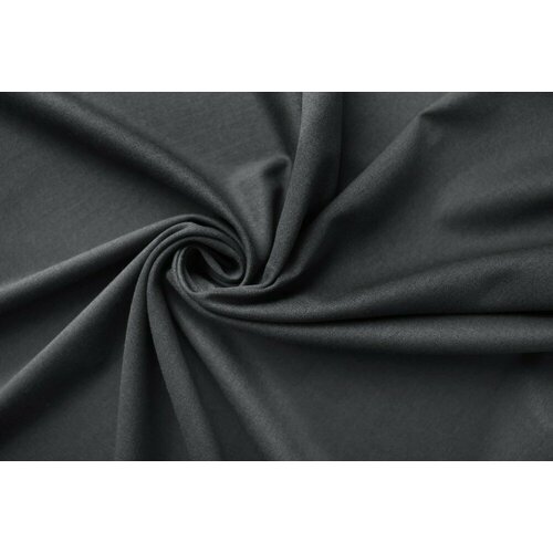 Ткань костюмная вискоза премиум-качества серого цвета