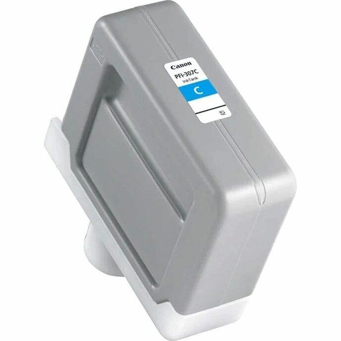 Картридж Canon PFI-307 C для iPF830/840/850 голубой 9812B001 - фото №1