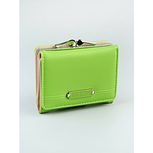 фото Кошелек , фактура гладкая, зеленый babak