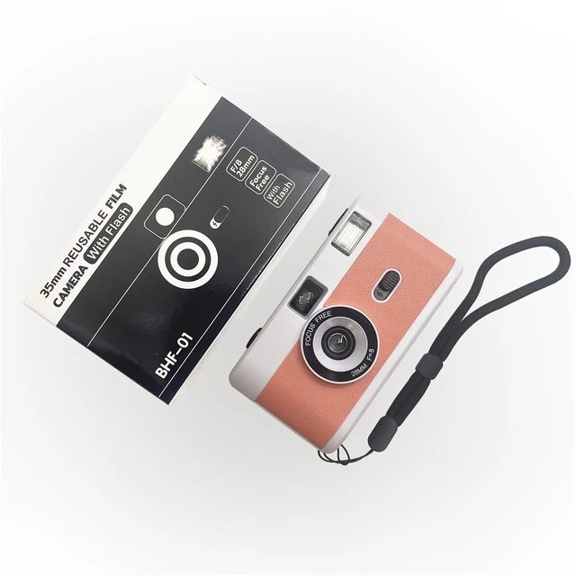 Пленочная камера BHF-01 бело-розовый