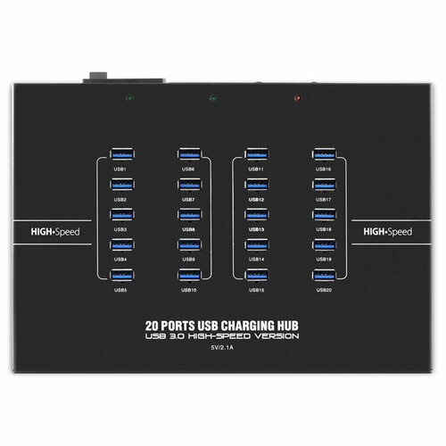 Зарядное устройство и USB-хаб на 20 портов Proline PR-CS223A