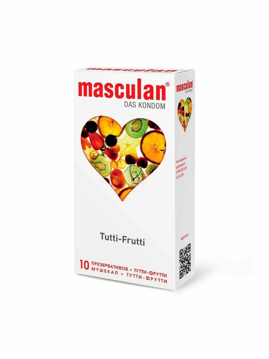 Презервативы masculan 1 Ultra Tutti-Frutti, 10 шт.