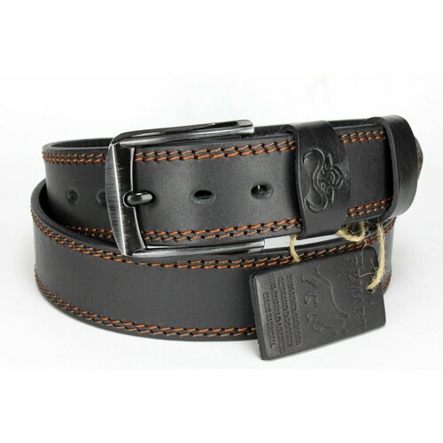 фото Ремень remart, размер 120, черный