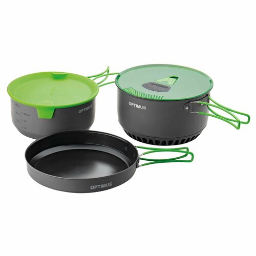 походная посуда cooking set alu hiking Походная посуда Optimus Cooking Set Terra HE