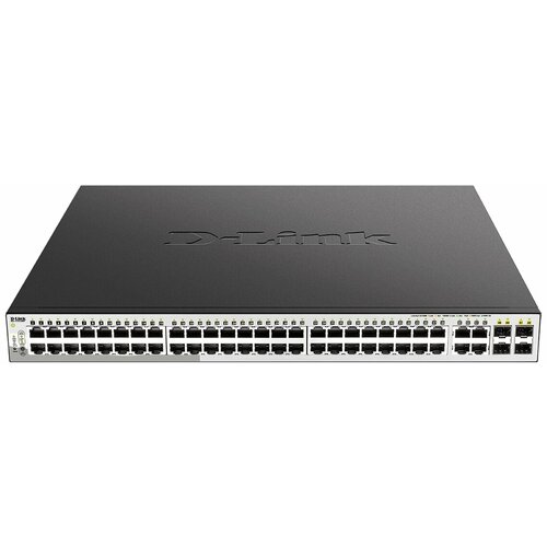 Коммутатор D-Link Smart DGS-1210-52MPF4A PoE 370ВтУправляемый Layer 2 7640300₽