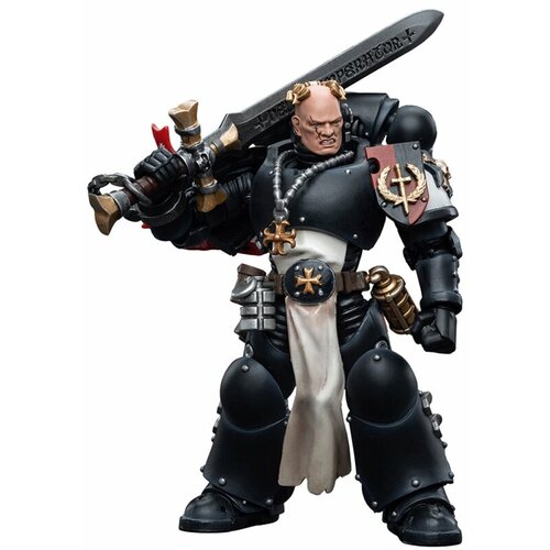 Фигурка Warhammer 40 000: Black Templars – Emperor's Champion Bayard's Revenge 1:18 (12 см) подвижная фигурка joytoy warhammer 40000 black templars the emperors champion rolantus