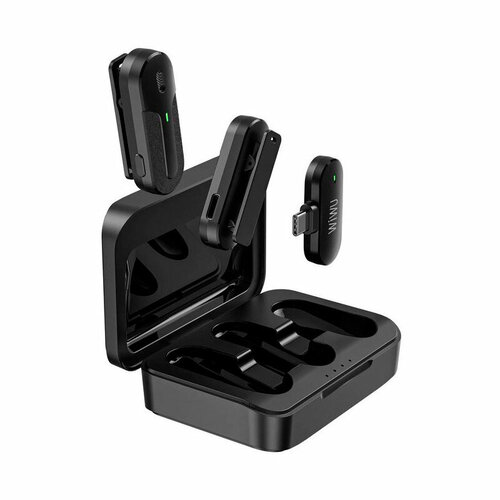 Микрофон Wiwu Wi-WM002 Lightning Black 6976195096217 3690₽