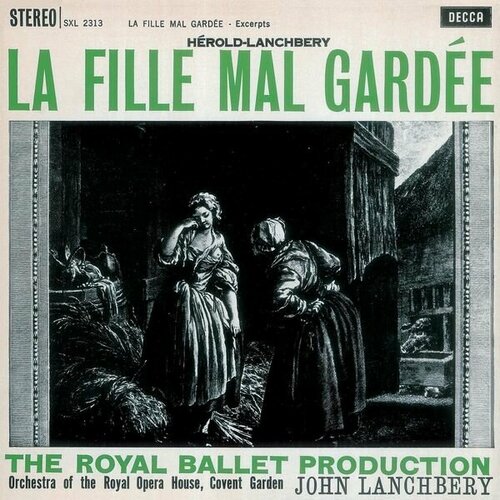 Виниловая пластинка Hrold-Lanchbery: La fille mal garde (LP). 1 LP decca dana gillespie foolish seasons lp