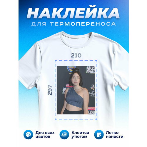 Термонаклейка для одежды наклейка Noah Cyrus (Ноа Сайрус)_0085