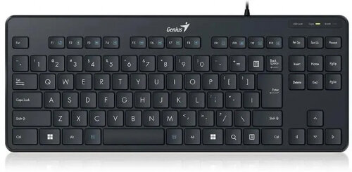 Клавиатура Genius LuxeMate 110 проводная черный (31300012404)