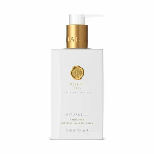 RITUALS Жидкое мыло для рук натуральное The Rituals Private COLLECTION Royal Tea Hand Wash с ароматом зеленого чая 300мл 3756₽