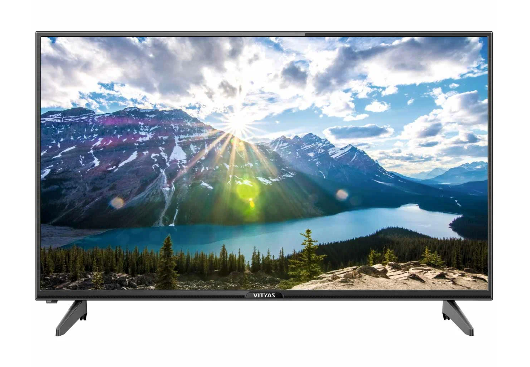 32" Телевизор Витязь 32LH0202 2019 VA, черный