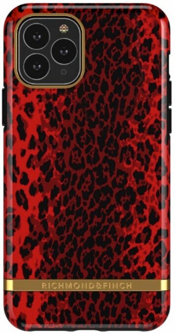 Чехол Richmond & Finch Freedom для iPhone 11 Pro Max, цвет "Красный леопард" (Red Leopard) (IP265-616)