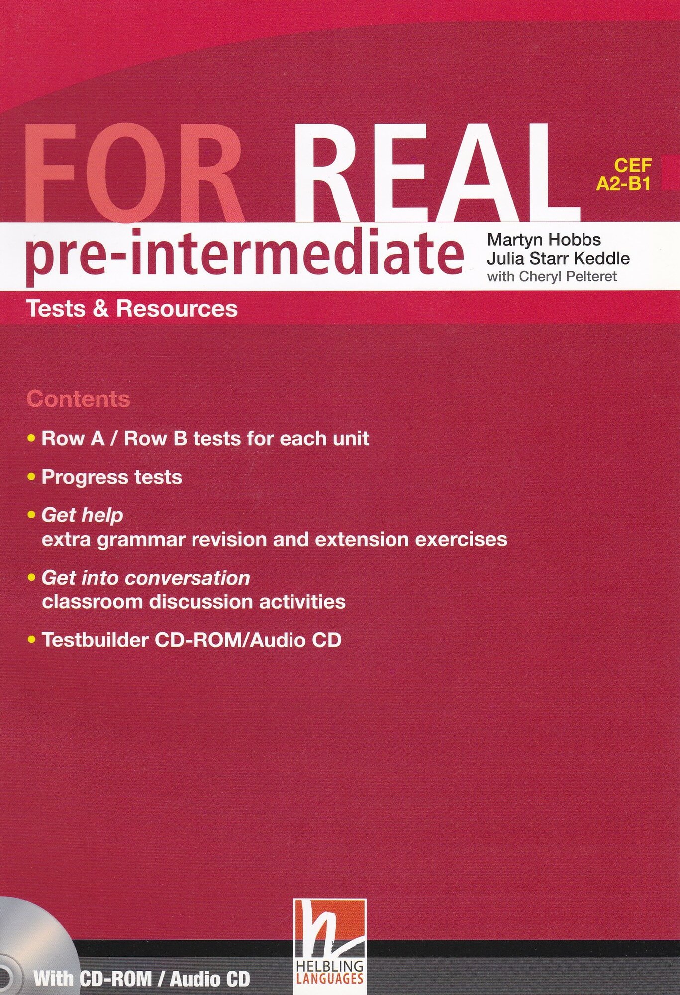 Книга For Real Pre-Intermediate Test Resource + CD+CDR - фото №2
