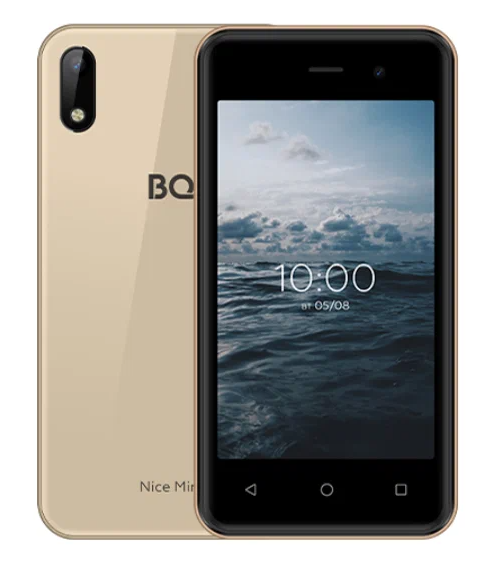 Смартфон BQ 4030G Nice Mini 1/16 ГБ, micro SIM+nano SIM, золотой