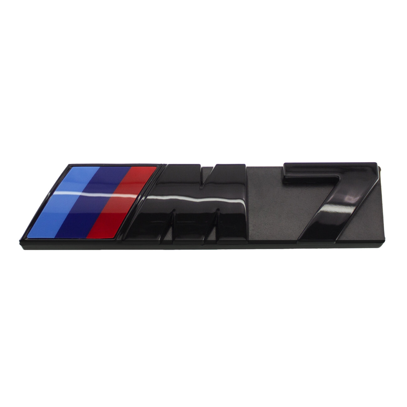 Эмблема на решетку M7 для BMW (черный глянец)