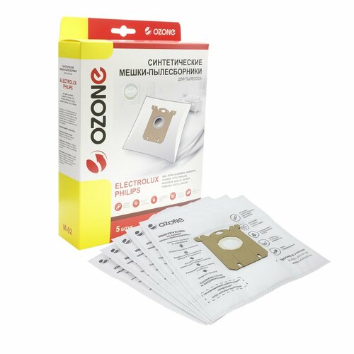 Мешки-пылесборники Ozone 5 шт 1280₽