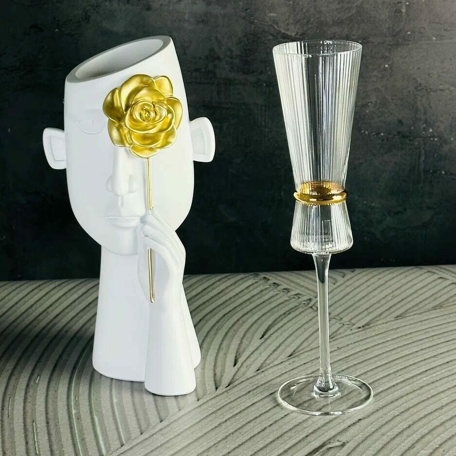 фото Набор из 6 фужеров 200мл OLIMP Стекло Lenardi (195611)