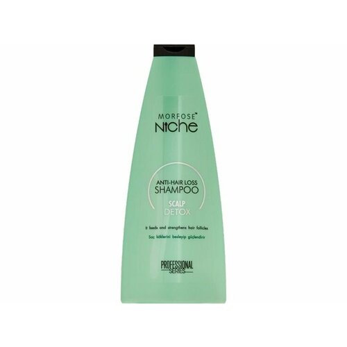 Шампунь Morfose NICHE ANTI-HAIR LOSS SHAMPOO SCALP DETOX шампунь для волос morfose niche prebiotic ph balance shampoo scalp detox 400 мл