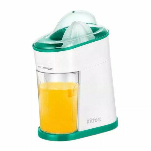 Соковыжималка Kitfort KT-1150-2 для цитрусовых 40 Вт 035 л 54 обмин бело-зелёная 225200₽