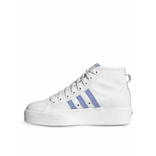 Кроссовки adidas, размер EU 37 1/3, белый height increasing insole 8cm canvas shoes 2021spring new korean style leisure platform white shoes casual platform sneakers