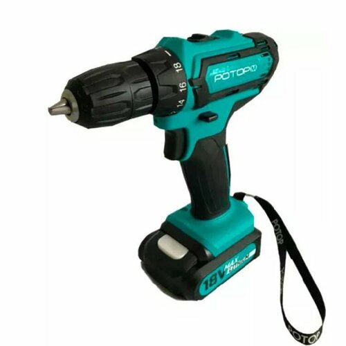 Шуруповерт аккумуляторный Ротор АШ182Li 4171₽