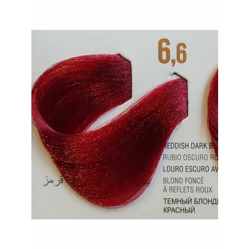 Крем краска для волос 66 темный блондин красный 1150₽