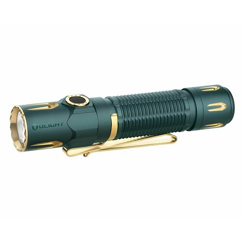 Фонарь Olight Warrior 3S Dream Blue, 121700, Luminus SFT-70, 300 метров, 2300 люмен (Комплект) золотистый, зеленый