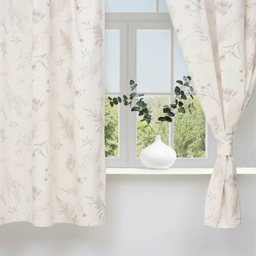 Комплект штор дкухни с подхватами Flower herbarium 5235₽