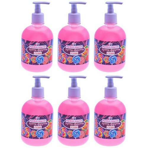 Руно Жидкое крем-мыло С дозатором Тутти Фрутти 500мл 6 штук 1225₽