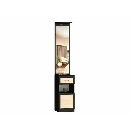 Прихожая в коридор Летиция 12 40х210х35 венге цаво дуб молочный 21990₽