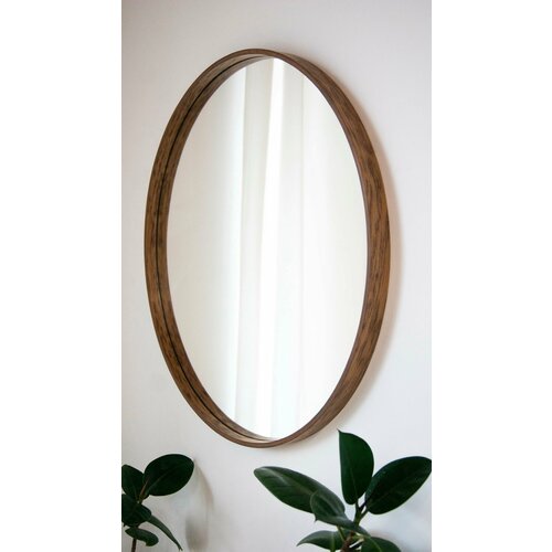 Зеркало круглое, 70см, в деревянной раме, бренд Creatrix center