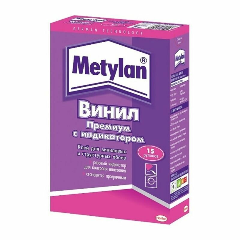 Клей для обоев Metylan Винил Премиум с индикатором (500 г)